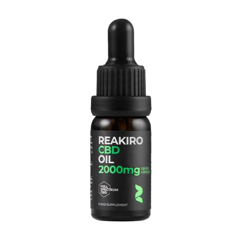 Reakiro CBD oil 20% 2000 mg | Full Spectrum