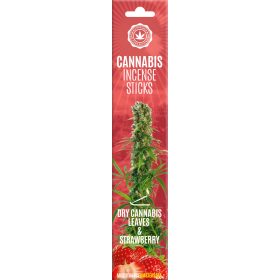 Multitrance Dry Cannabis & Strawberry Scented Incense Sticks