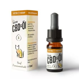 Vetrihemp CBD oil for Cats 4% 10 ml