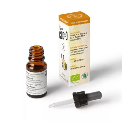 Vetrihemp CBD oil for Cats 4% 10 ml