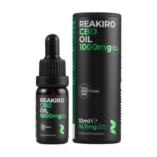 Reakiro CBD oil 10% 1000 mg | Full Spectrum