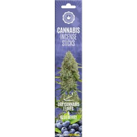 Multitrance Dry Cannabis & Blueberry Scented Incense Sticks