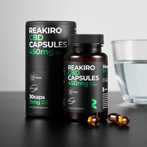 Reakiro CBD capsules 15 mg 30 pcs | 450 mg