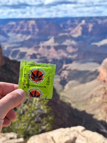 Cannadom Cannabis Condom - 1 piece